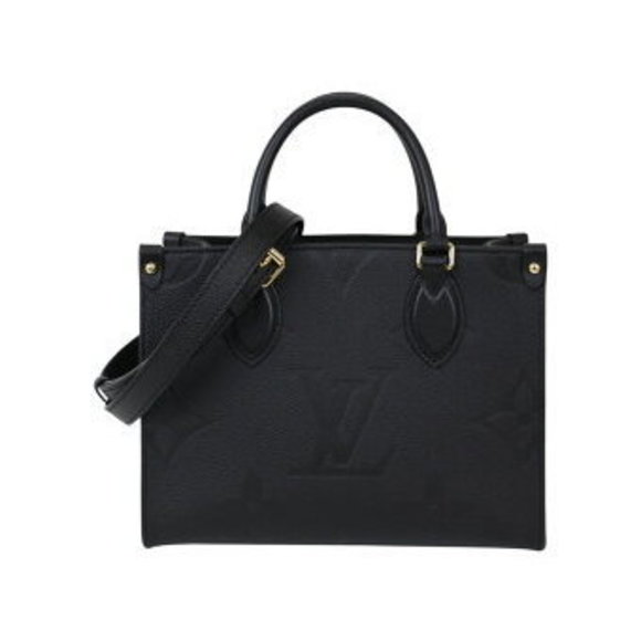 Louis Vuitton Onthego Empreinte Noir Black Shoulder Bag - Picture 1 of 9